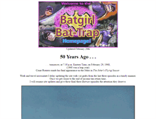 Tablet Screenshot of batgirlbat-trap.com